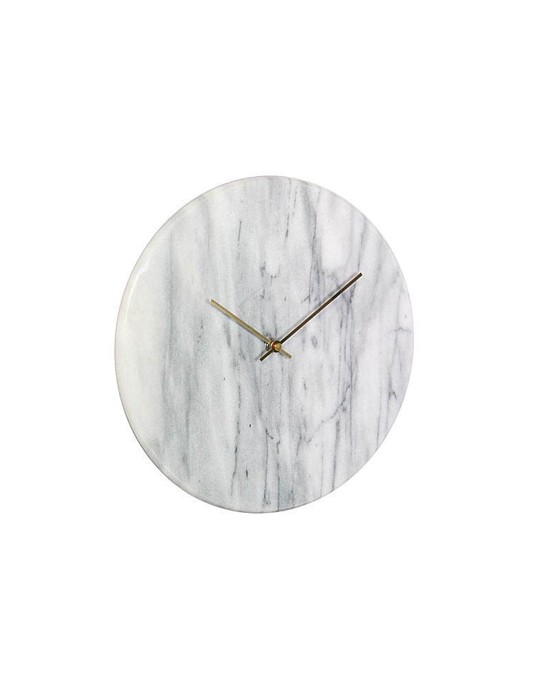 Horloge murale ronde en marbre D.30cm DHO4050018Delamaison Horloge murale ronde en marbre D.30cm DHO4050018Delamaison
