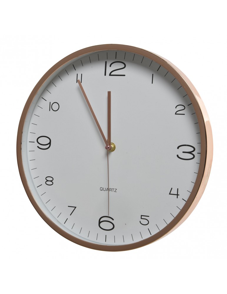 Horloge murale ronde finition dorée D.30.5cm DHO4063237Decoris Horloge murale ronde finition dorée D.30.5cm DHO4063237Decoris