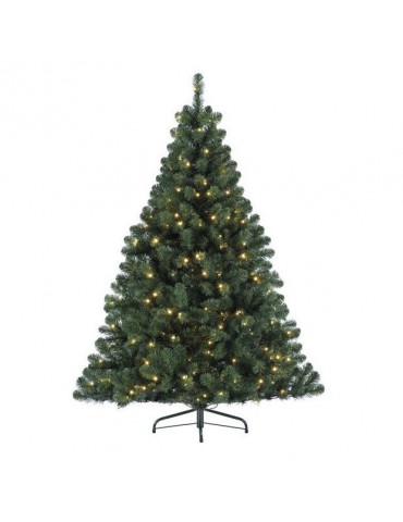 Sapin LED artificiel épine dense hauteur 210cm DNO4063301Decoris