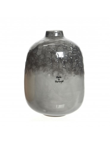 Vase en terre cuite bicolore gris DVA4063512Decoris