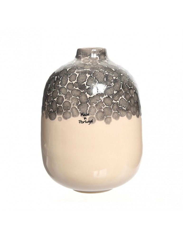 Vase en terre cuite bicolore rose DVA4035174Decoris