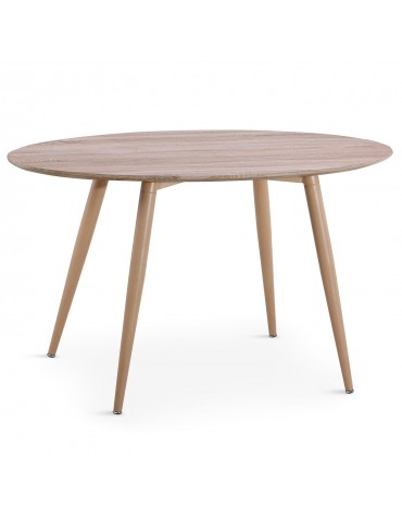 Table ovale scandinave Sissi Chêne m405chene