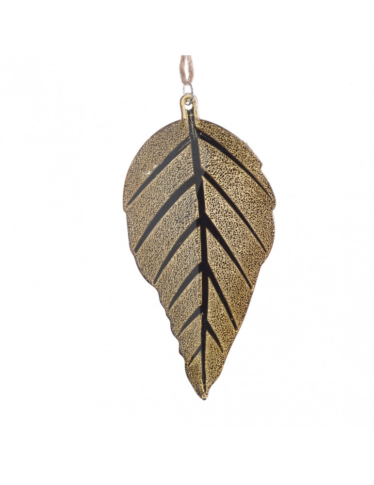 Suspension de noël cuivre forme feuille DEO4063440Decoris Suspension de noël cuivre forme feuille DEO4063440Decoris