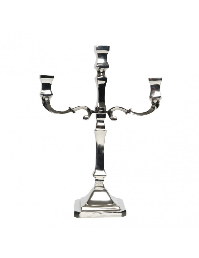 Bougeoir chandelier 3 bras en aluminium DEC4063169 Bougeoir chandelier 3 bras en aluminium DEC4063169