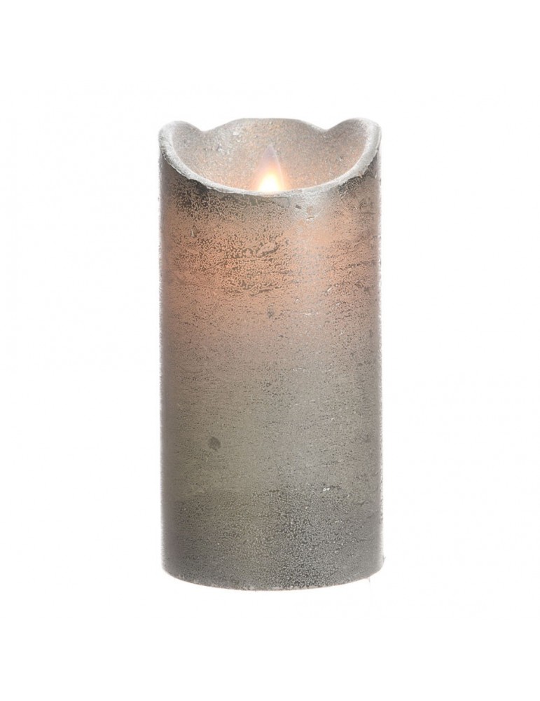 Bougie LED ondulante Hauteur 15cm crème finition métal IGU4115001Lumineo Bougie LED ondulante Hauteur 15cm crème finition métal IGU4115001Lumineo