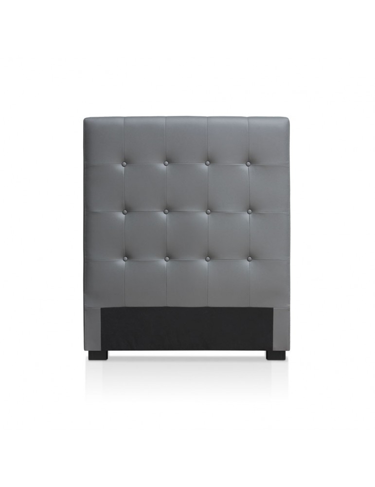 Tête de lit Luxor 90cm Gris hb090gris Tête de lit Luxor 90cm Gris hb090gris