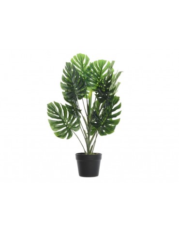 Plante artificielle monstera pot noir PLANTS DAA3889001Decoris