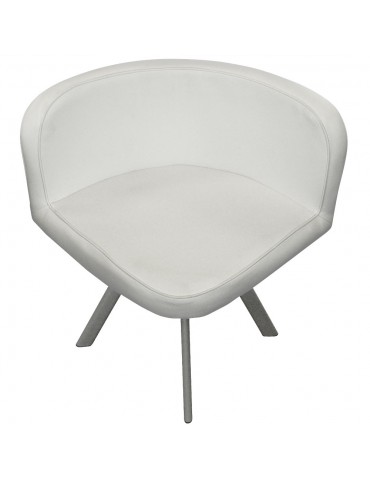 Table et chaises Mosaic 90 Blanc et Noir p803blancnoir