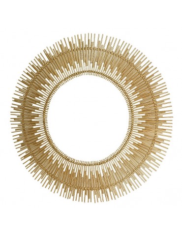 Miroir soleil en saule tressé d.113cm DMI4248046Decoris