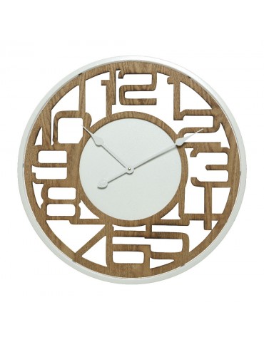 Horloge murale en bois ajouré d.63cm DHO4248100Decoris