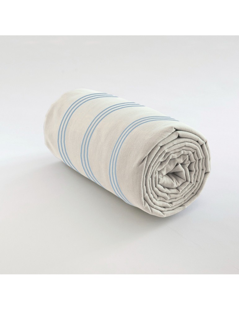 Drap housse Exploration Imprimé 160 x 200 x 25 3809080501Les Ateliers du Linge Drap housse Exploration Imprimé 160 x 200 x 25 3809080501Les Ateliers du Linge