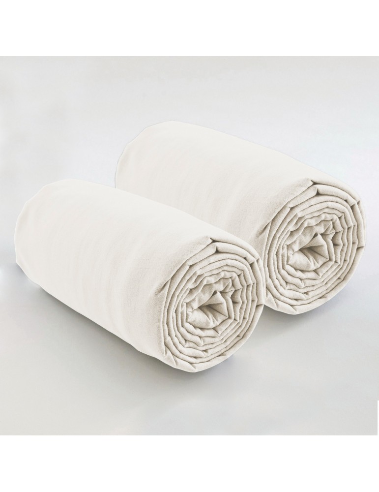 Double drap housse spécial matelas double uni Coton Ivoire 80 x 200 x 35 4572080501Les Ateliers du Linge Double drap housse spécial matelas double uni Coton Ivoire 80 x 200 x 35 4572080501Les Ateliers du Linge