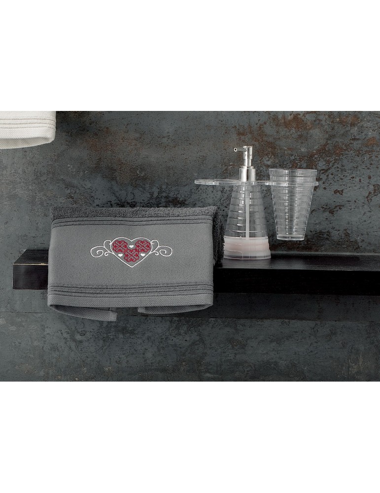 Serviette de toilette Cosy Ombre 50 x 90 3779370601Les Ateliers du Linge Serviette de toilette Cosy Ombre 50 x 90 3779370601Les Ateliers du Linge