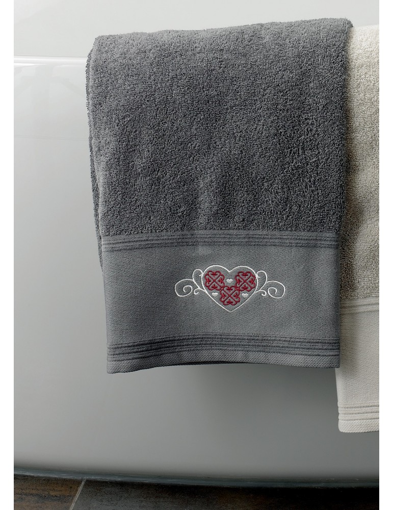Drap de douche Cosy Ombre 70 x 130 3779470601Les Ateliers du Linge Drap de douche Cosy Ombre 70 x 130 3779470601Les Ateliers du Linge
