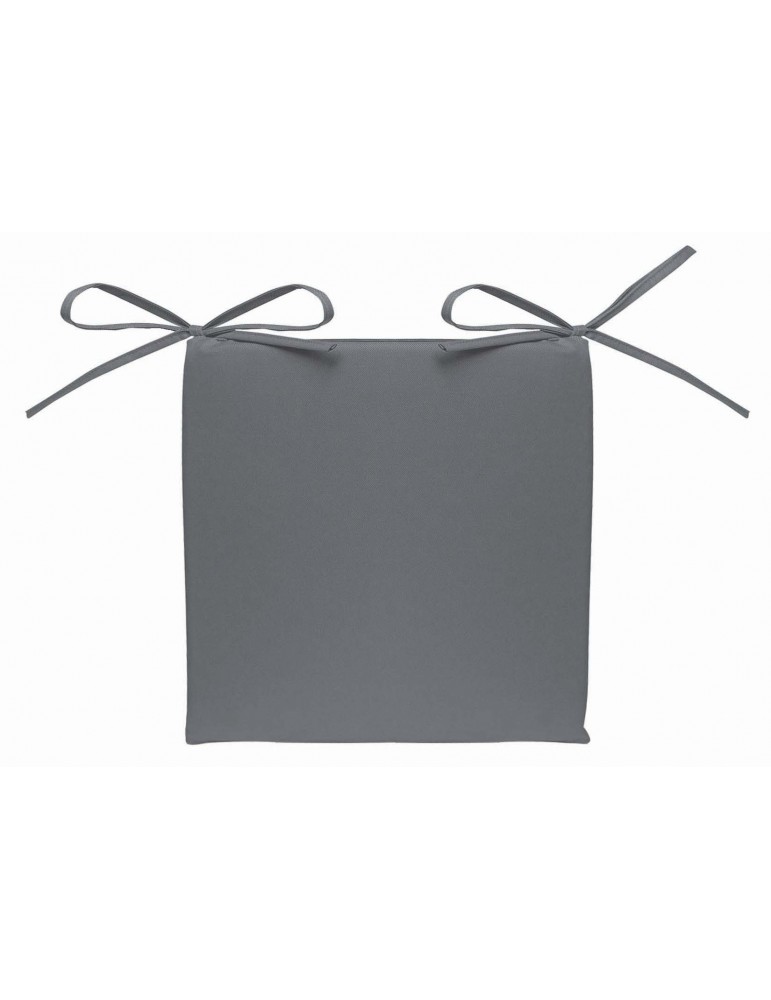 Galette de chaise plate Outdoor Gris 38 x 38 x 3 cm 6514070000Les Ateliers du Linge Galette de chaise plate Outdoor Gris 38 x 38 x 3 cm 6514070000Les Ateliers du Linge