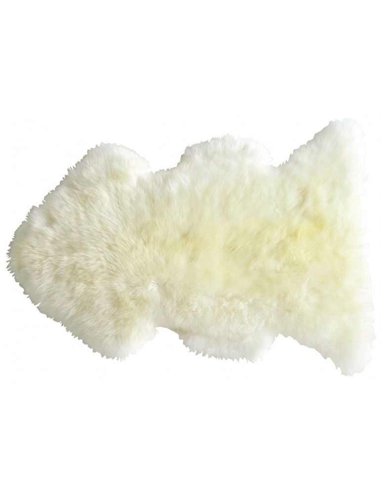 Peau de mouton Sibérie Neige 67 x 100 x 4 cm 1040999010Vivaraise Peau de mouton Sibérie Neige 67 x 100 x 4 cm 1040999010Vivaraise