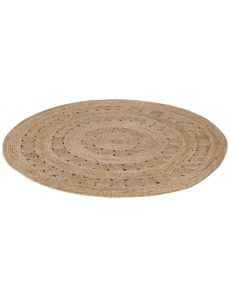 Tapis Patna Naturel diamètre 120 1030080066Vivaraise