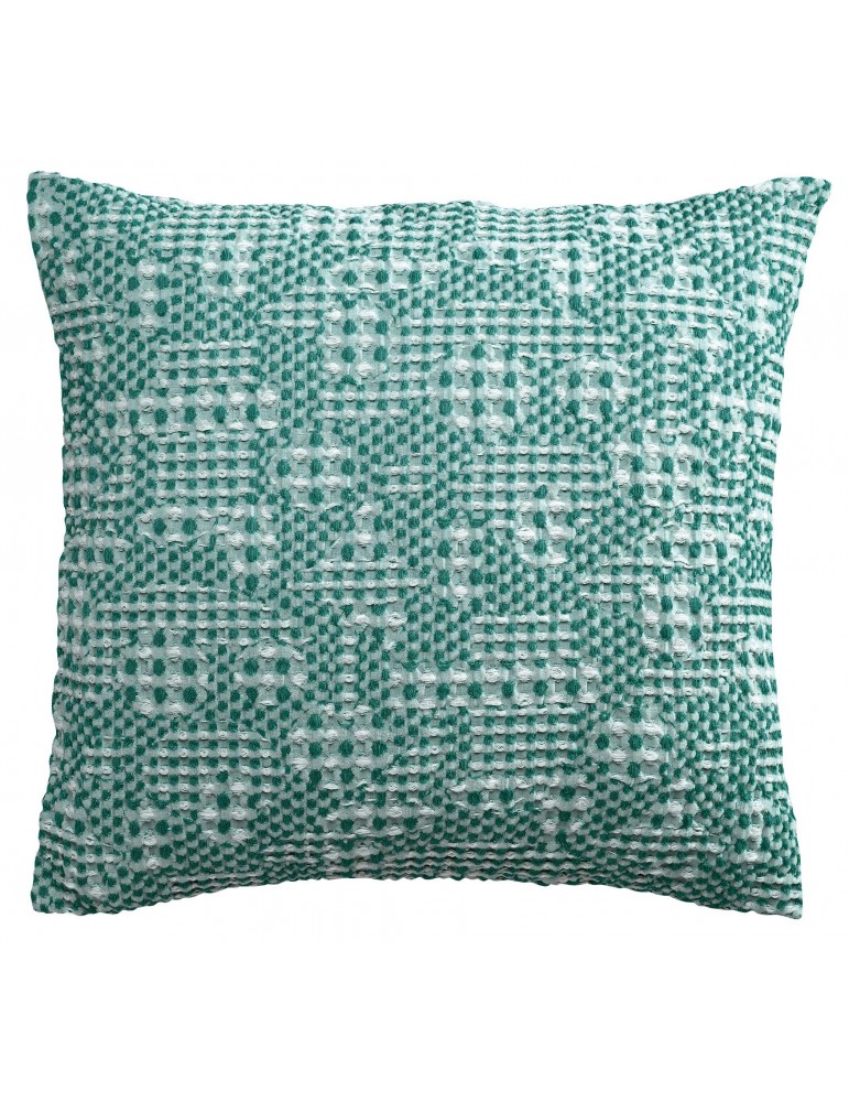 Coussin stonewashed Talin Paon 45 x 45 2700025000Vivaraise Coussin stonewashed Talin Paon 45 x 45 2700025000Vivaraise