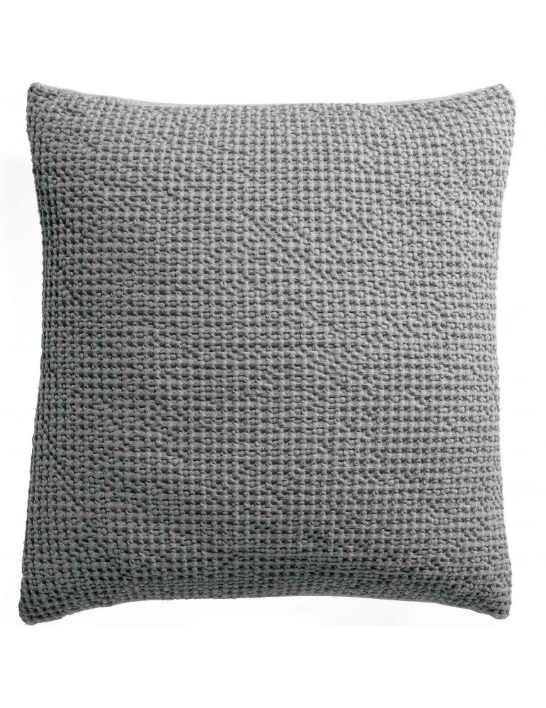 Coussin stonewashed Maia Ecume 45 x 45 1308787000Vivaraise Coussin stonewashed Maia Ecume 45 x 45 1308787000Vivaraise