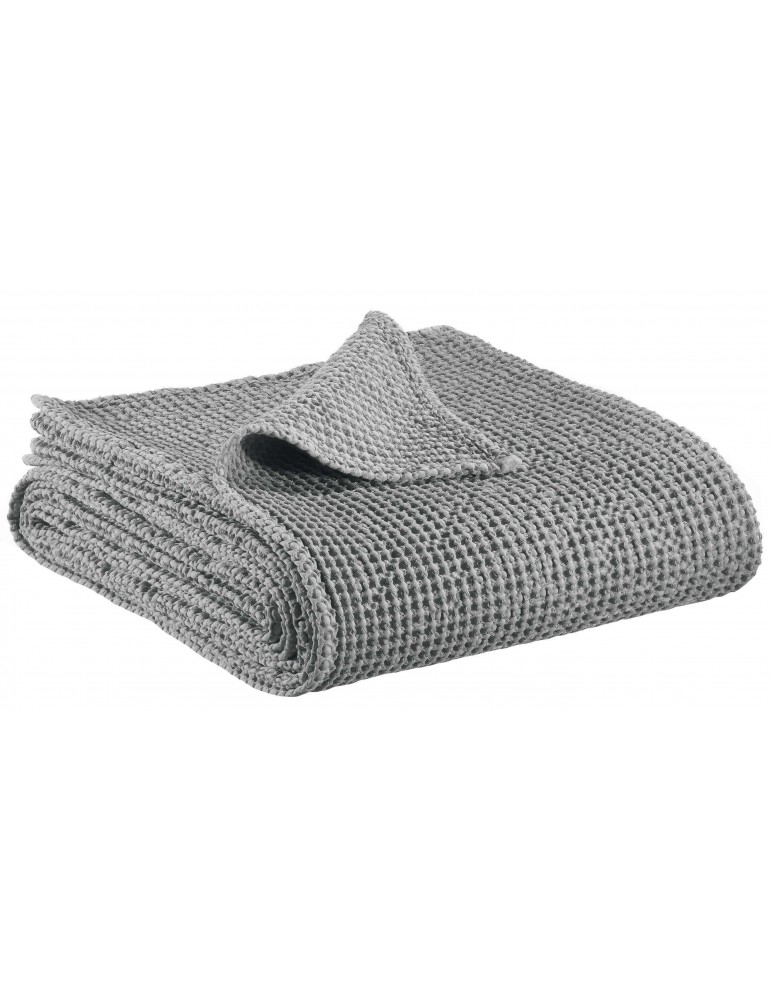 Plaid stonewashed Maia Ecume 140 x 200 1308788000Vivaraise Plaid stonewashed Maia Ecume 140 x 200 1308788000Vivaraise