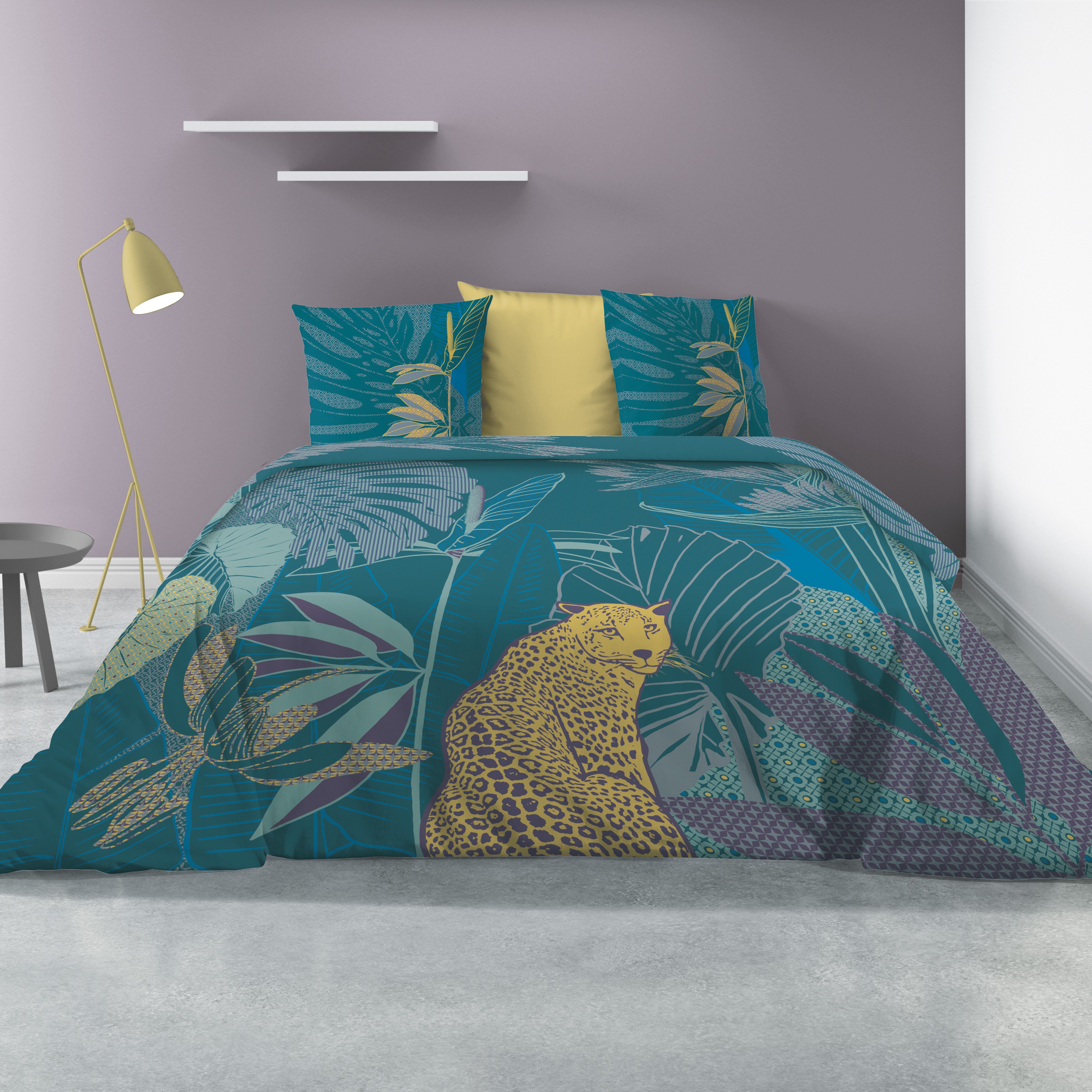 Parure De Lit 3 Pièces Dragon Ball Wukong Microfibre - Housse De Couette 200x200cm + 2 Taies