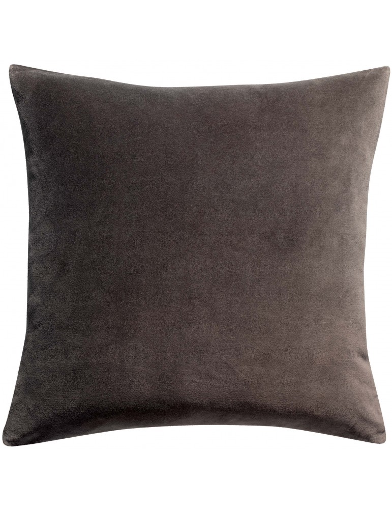 Coussin uni Elise Cacao 45 x 45 1308806000Vivaraise Coussin uni Elise Cacao 45 x 45 1308806000Vivaraise