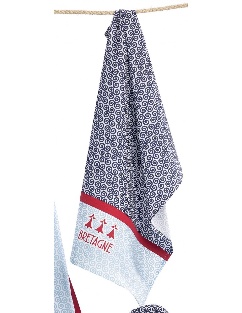 Torchon Triskell Blanc 50 x 70 6343090000Winkler Torchon Triskell Blanc 50 x 70 6343090000Winkler