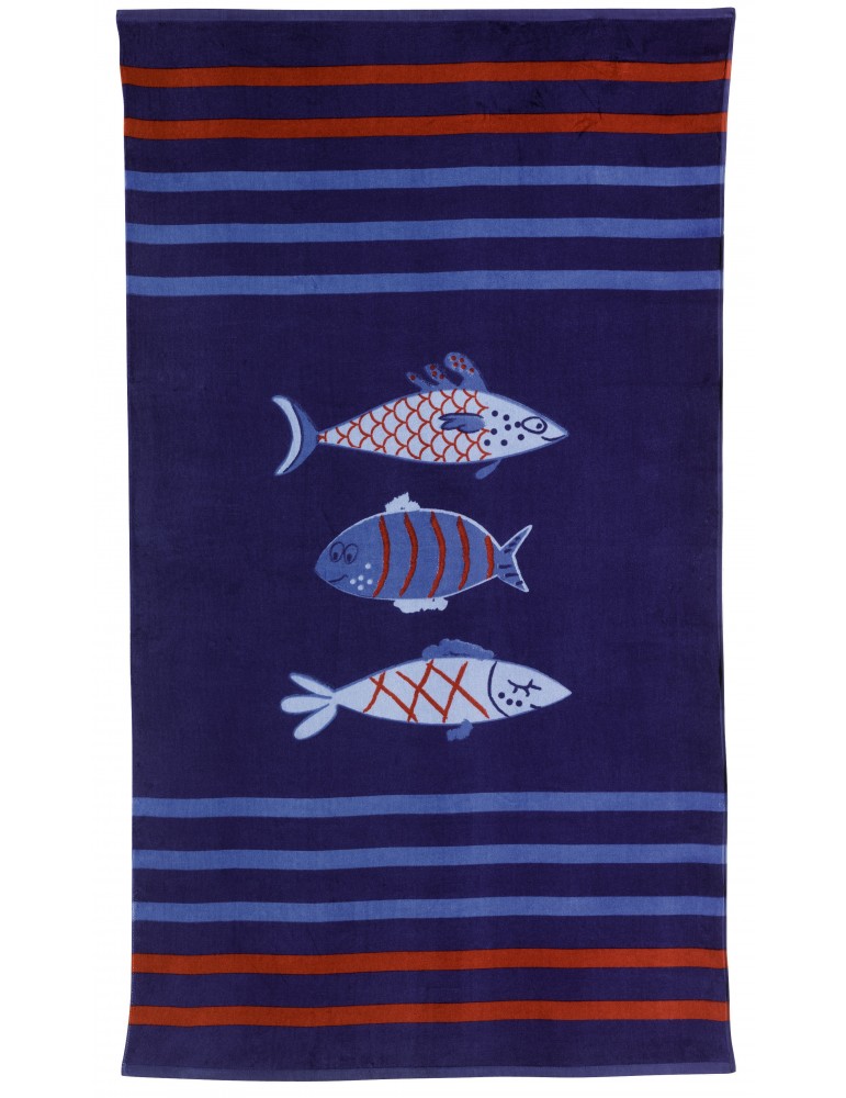Drap de plage Pesk Marine 100 x 180 4742065000Winkler Drap de plage Pesk Marine 100 x 180 4742065000Winkler
