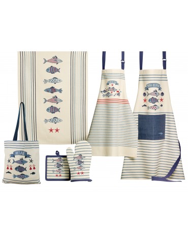 Gant de cuisine New Pesk Bleu 18 x 28 4762090000Winkler