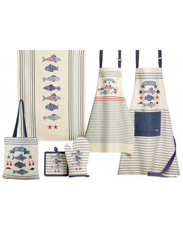 Gant de cuisine New Pesk Bleu 18 x 28 4762090000Winkler