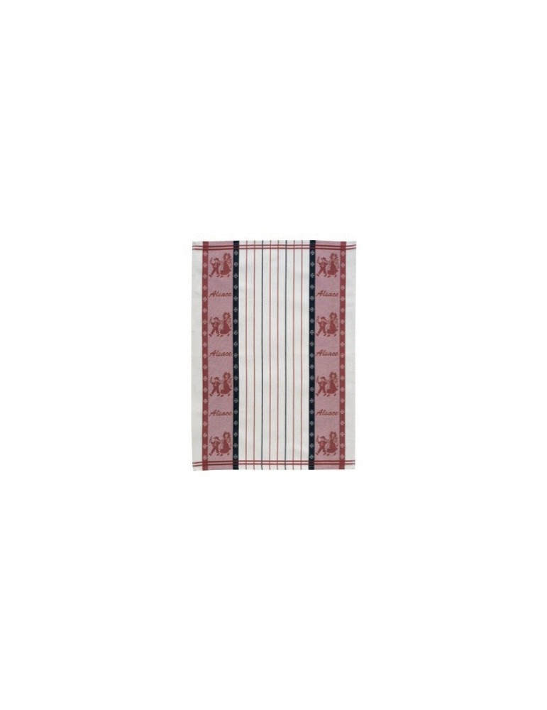 Torchon Jacquard Lisel Rouge 70 x 50 2978080000Winkler