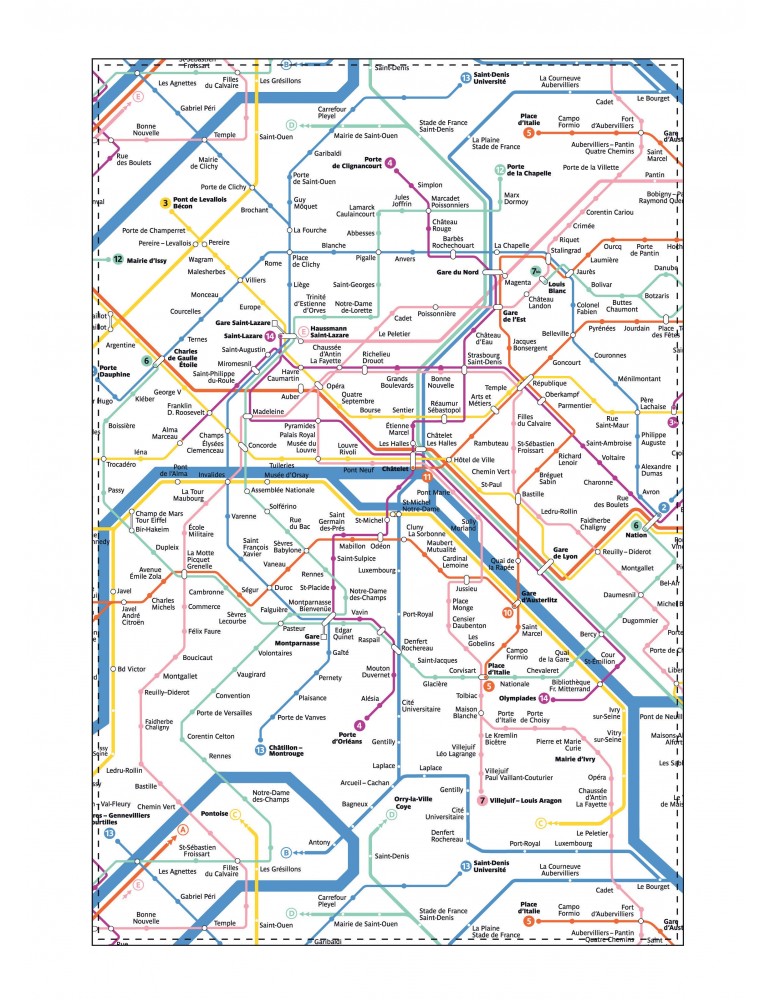 Torchon Plan RATP Blanc 72 x 48 8963010000Winkler Torchon Plan RATP Blanc 72 x 48 8963010000Winkler