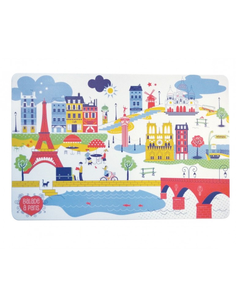 Set de table Balade à Paris Assortis 30 x 45 6589050000Winkler Set de table Balade à Paris Assortis 30 x 45 6589050000Winkler