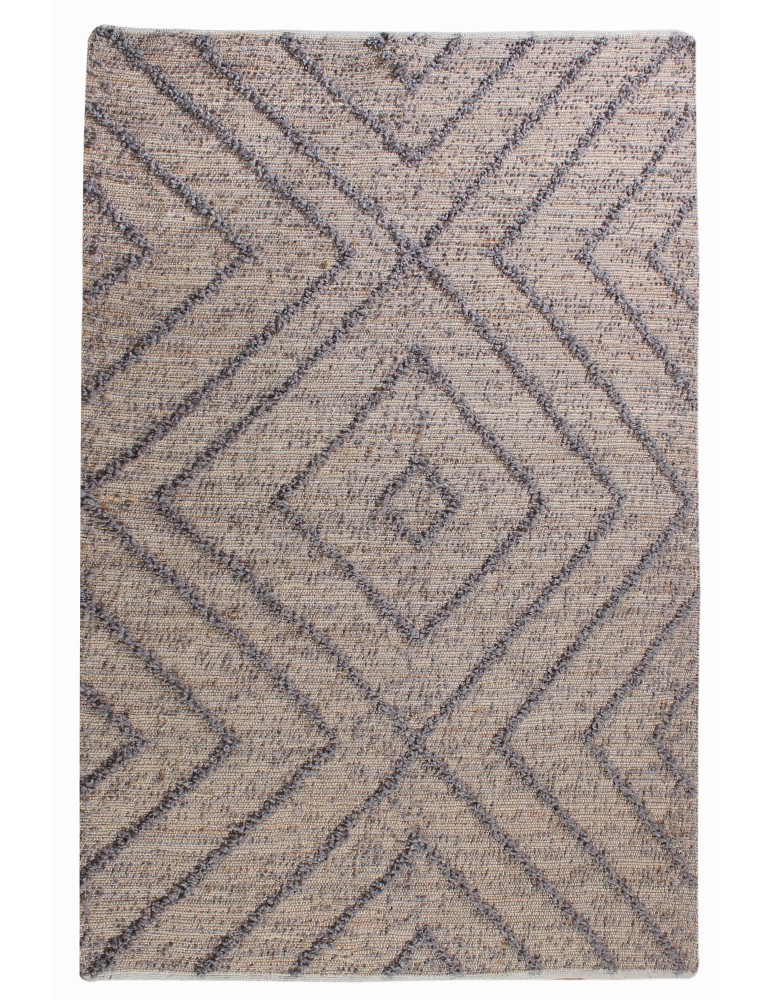 Tapis Worgan Gris 60 x 90 1030080022The Rug Republic Tapis Worgan Gris 60 x 90 1030080022The Rug Republic