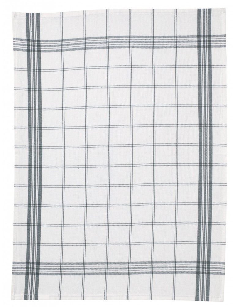 2 torchons Carreaux Carbone 50 x 70 5083075602Les Ateliers du Linge 2 torchons Carreaux Carbone 50 x 70 5083075602Les Ateliers du Linge