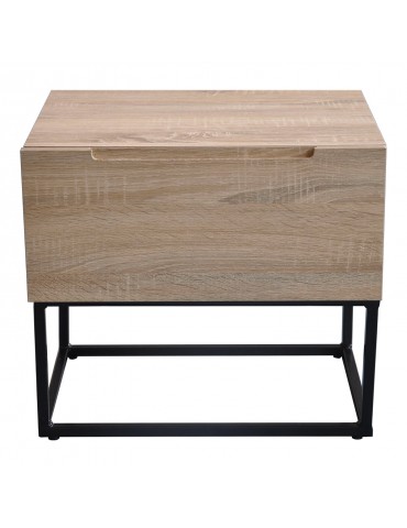 Table de chevet Logam 1 tiroir Chêne clair ks3212sonomaoak