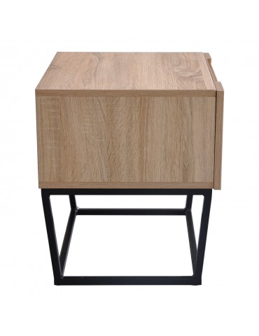 Table de chevet Logam 1 tiroir Chêne clair ks3212sonomaoak