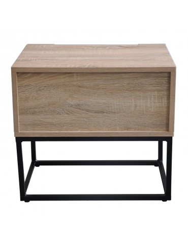 Table de chevet Logam 1 tiroir Chêne clair ks3212sonomaoak