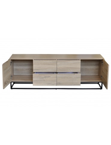 Meuble TV Logam Chêne clair ks3216sonomaoak