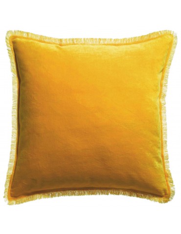 Coussin uni Fara Curry 45 x 45 5015040000Vivaraise