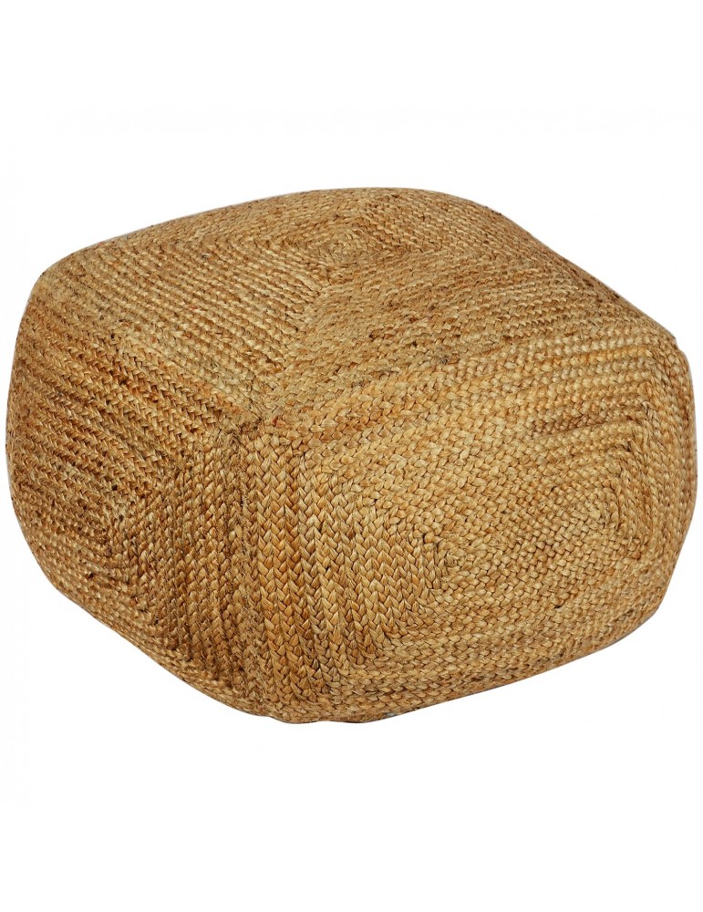 Pouf Bamako Tissu Naturel shy02 Pouf Bamako Tissu Naturel shy02