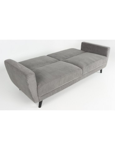 Canapé convertible Refresha Velours Gris Clair lf3332lightgreyvelvet