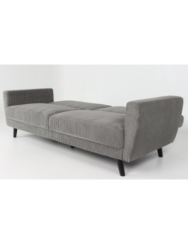 Canapé convertible Refresha Velours Gris Clair lf3332lightgreyvelvet