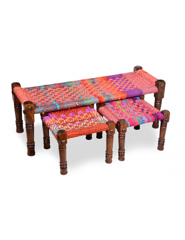 Banc Madura Tissu Multicolore shy13