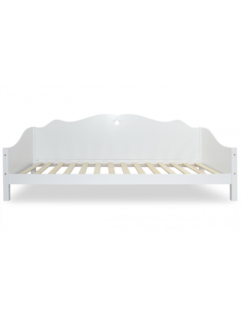 Lit banquette Starfly Blanc gc1612whitewithstar