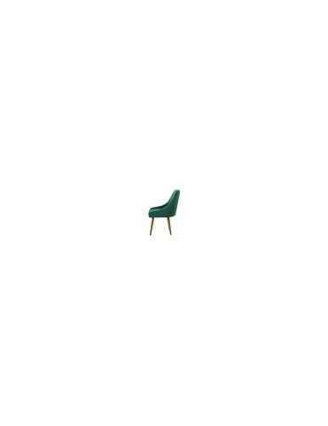 Lot de 2 Fauteuils Fokora Velours Vert ji809velvetgreen