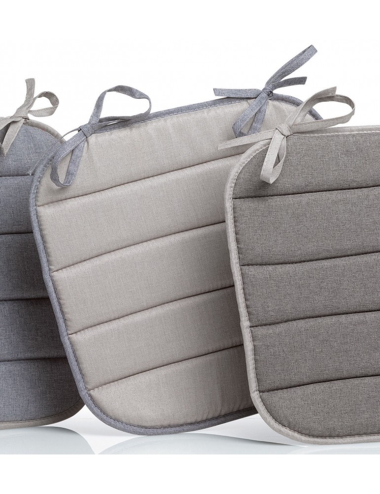 Galette de chaise plate Outdoor Chinée Naturel 37 x 37 x 1 cm 2151016000Les Ateliers du Linge Galette de chaise plate Outdoor Chinée Naturel 37 x 37 x 1 cm 2151016000Les Ateliers du Linge