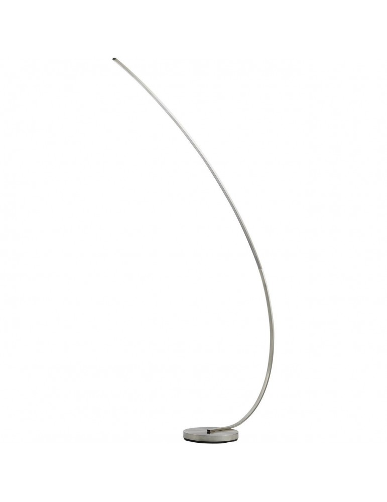 lampadaire en metal led takio aluminium 26237AL