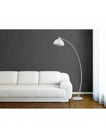 lampadaire arc frosini blanc 47920BL