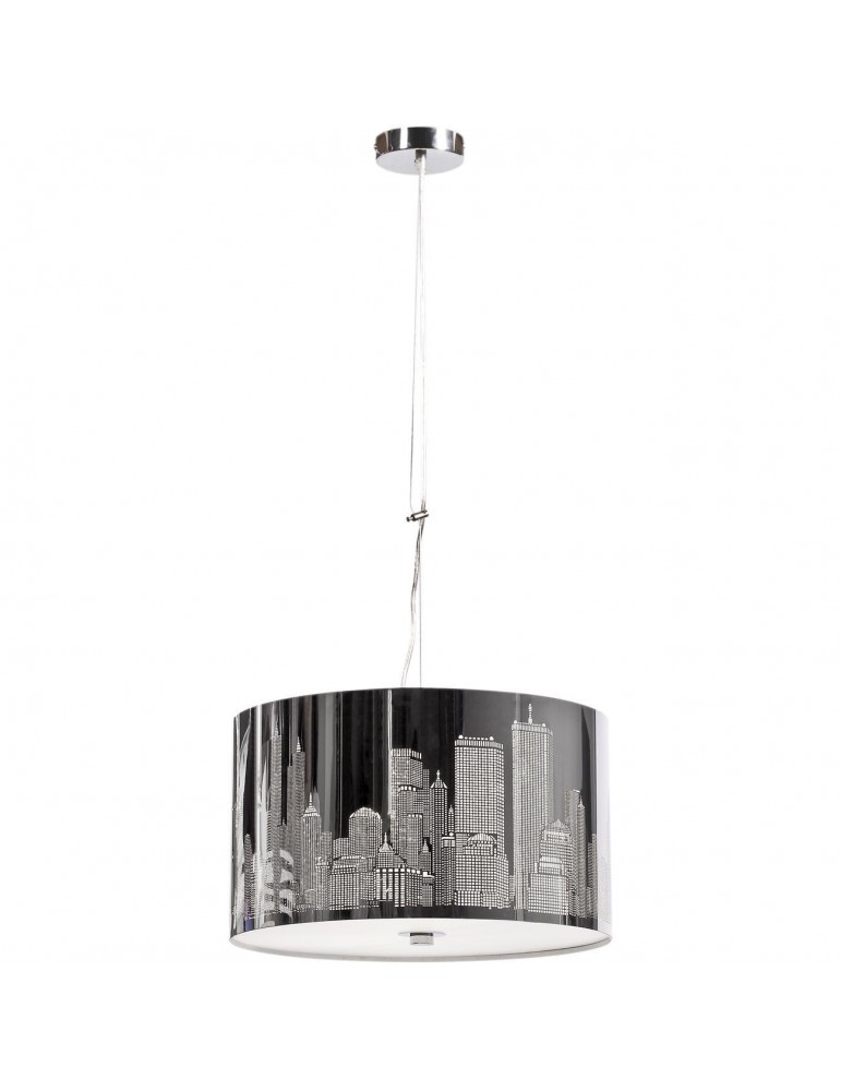 suspension branchee en metal decor new york city jacob aluminium 3104AL